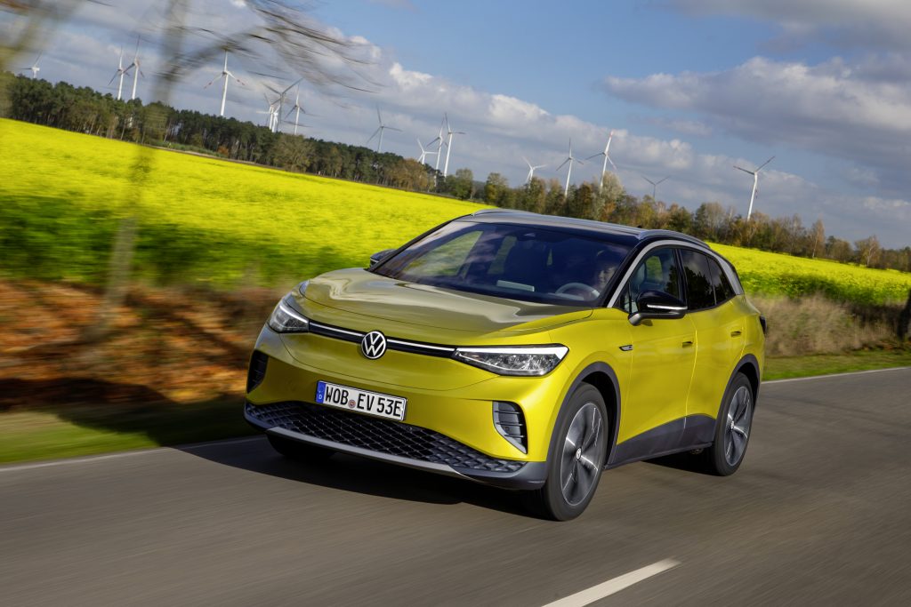 VW's ID.4 all electric SUV goes on sale