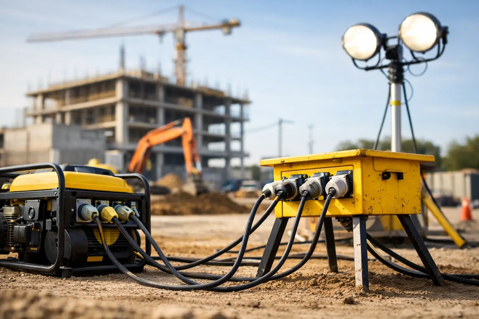 BS 7909 temporary power training for events and construction