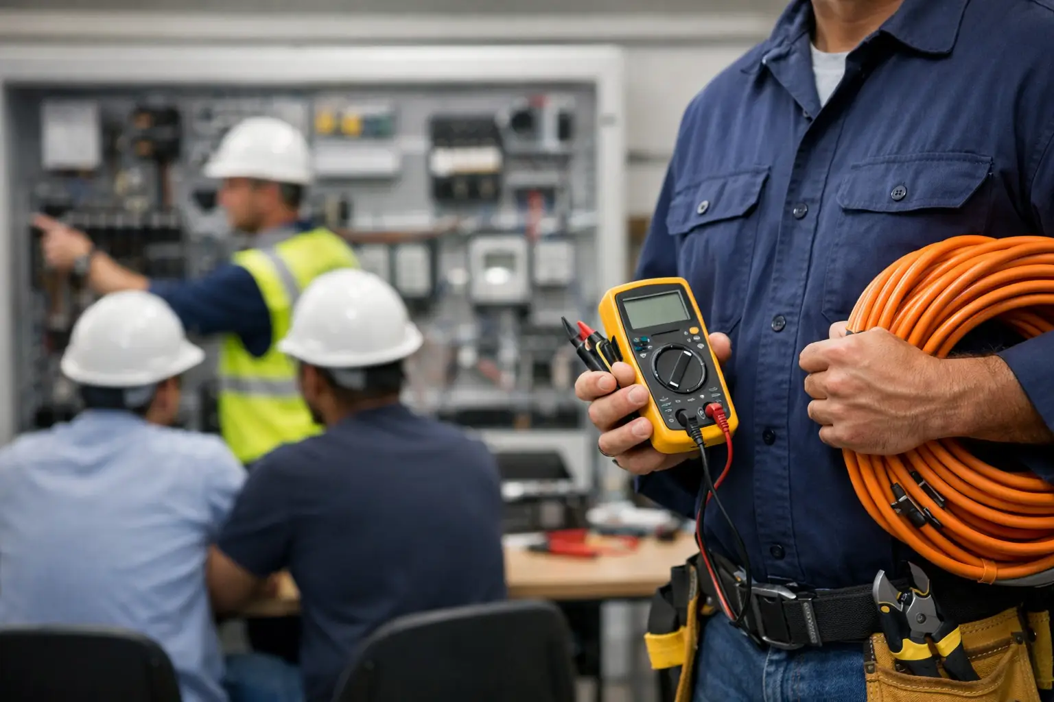Electrically Competent Person practical electrical training for maintenance teams