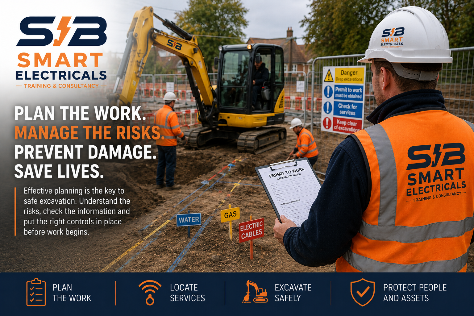 Planning safe excavation work