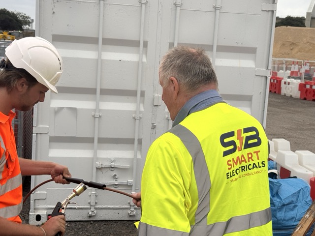 Bespoke MOD training for airport installations by SJB Electrical Training