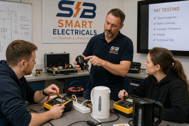 PAT Testing in-service inspection and testing of electrical equipment training
